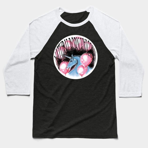 natural born unicorn Baseball T-Shirt by new eccentrics